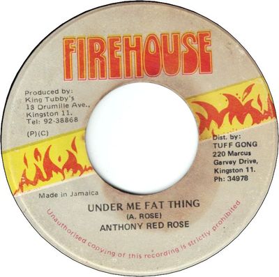 UNDER ME FAT THING (VG)