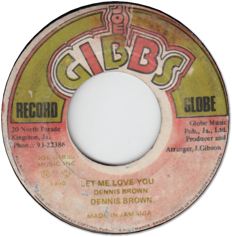 LET ME LOVE YOU (VG)