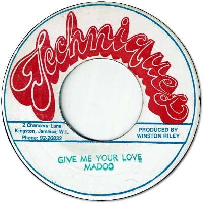 GIVE ME YOUR LOVE (VG+) / VERSION (VG)