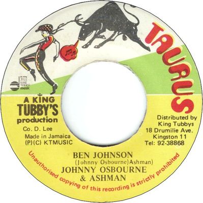 BEN JOHNSON (VG+)