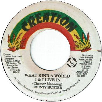 WHAT KIND A WORLD I & I LIVE IN (VG+)