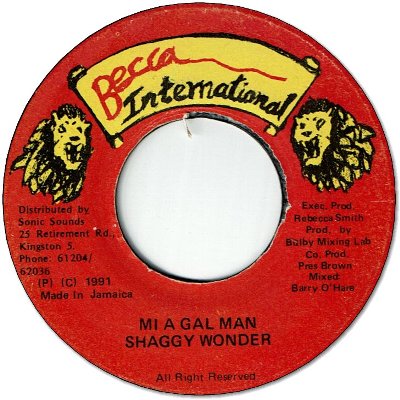 MI A GAL MAN (VG+)