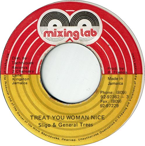 TREAT YOU WOMAN NICE (VG+)