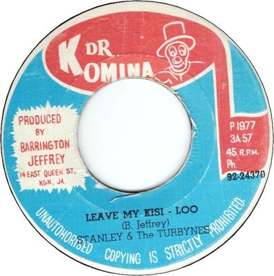 LEAVE MY KISI-LOO (VG+)