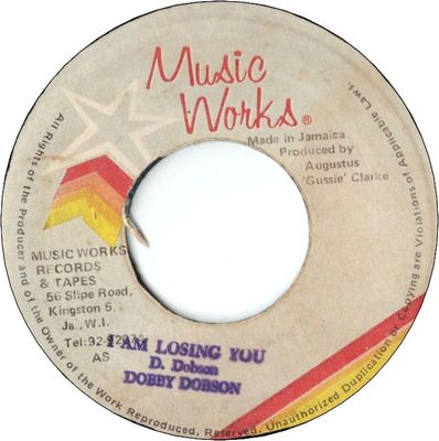 I AM LOSING YOU (VG+)
