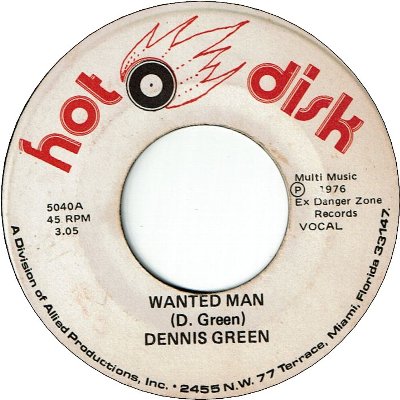 WANTED MAN (VG+)