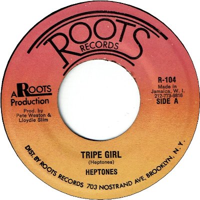 TRIPE GIRL (VG+) / LOOK A BOOM (VG+)