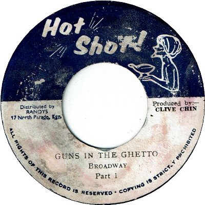 GUNS IN THE GHETTO (VG+) / VERSION (VG+)