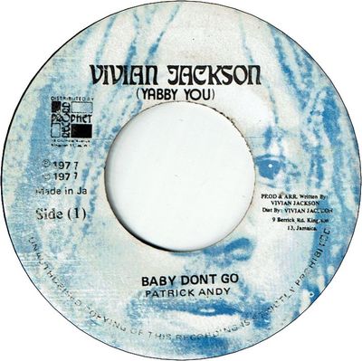 BABY DON'T GO(VG+) / VERSION (VG+)