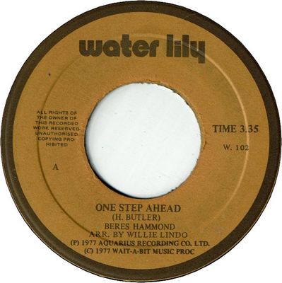 ONE STEP AHEAD (VG+) / OH I MISS YOU (VG+)