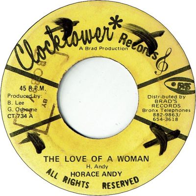 THE LOVE OF A WOMAN (VG+/WOL) / VERSION (VG/WOL)