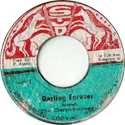 DARLING FOREVER (VG+) / VERSION (VG)