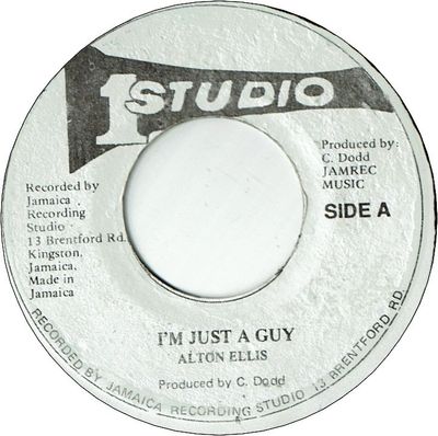 I'M JUST A GUY (VG+) / VERSION (VG9