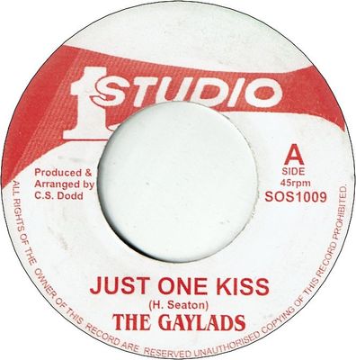 JUST ONE KISS (VG+) / DON'T TRY TO REACH ME (VG+)