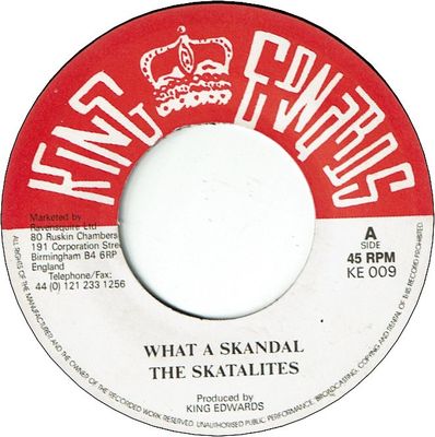 WHAT A SKANDAL (VG+) / I'M LONELY BOY (VG+)