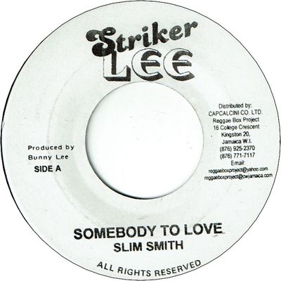 SOMEBODY TO LOVE (VG+) / THE CRIMSON PIRATE (VG+)