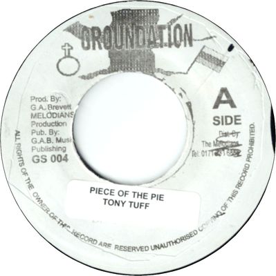 PIECE OF THE PIE (VG+) / VERSION (VG+)