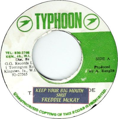 KEEP YOU BIG MOUTH SHUT (VG-) / VERSION (VG-)