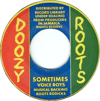 SOMETIMES (VG) / DUB VOX