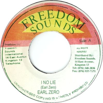 I NO LIE (VG+) / I DUB (VG+)