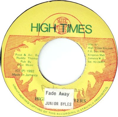 FADE AWAY (VG+) / VERSION (VG+)