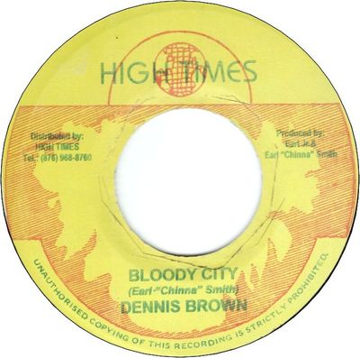 BLOODY CITY (VG+) / VERSION (VG+/若干オフ・センター)