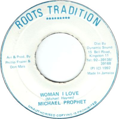 WOMAN I LOVE (VG) / VERSION (VG)