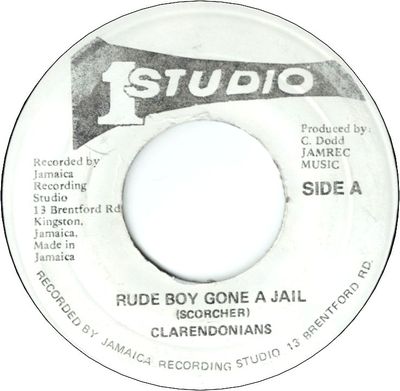 RUDE BOY GONE A JAIL (G) / PINE JUICE (VG)