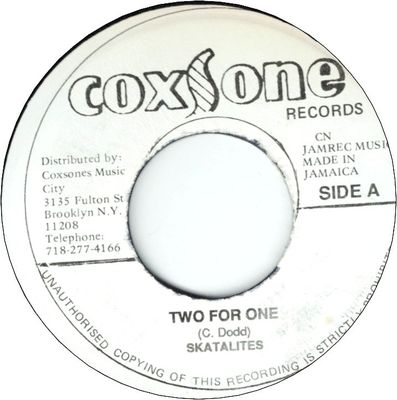 TWO FOR ONE　(VG) / COME BACK TO ME (VG)