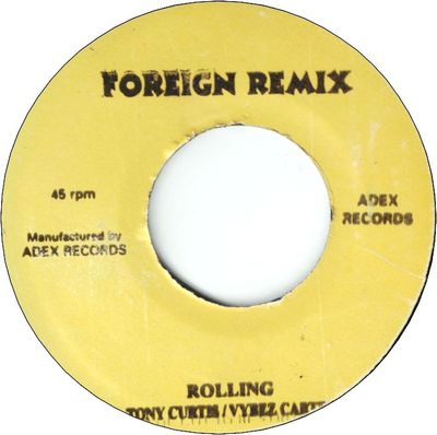 ROLLING Remix (VG) / CAN'T LET YOU GO (VG)