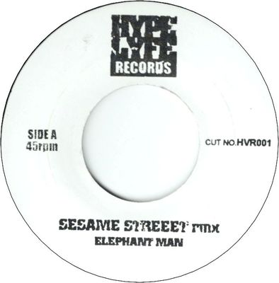 SESAME STREET Remix (VG) / AK47 OR WAH Remix (VG)