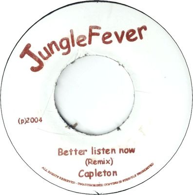 BETTER LISTEN NOW Remix (VG+)