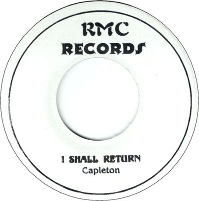 I SHALL RETURN (VG+)