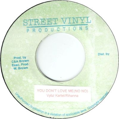 YOU DON'T LOVE ME(No No No)(VG+) / BELLY DANCER(VG+9