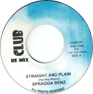 STRAIGHT AND PLAN - REMIX (VG+) / STRAIGHT AS AN ARROW-REMIX (VG+)
