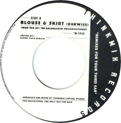 PUSSYHOLE ANTHEM / BLOUSE & SKIRT (Dubwise)