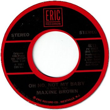 OH NO NOT MY BABY (EX) / DON'T MAKE ME OVER (EX)
