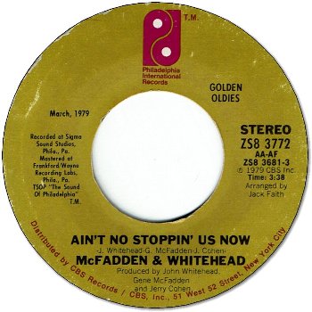 AIN’T NO STOPPIN’US NOW (EX) / I GOT THE LOVE