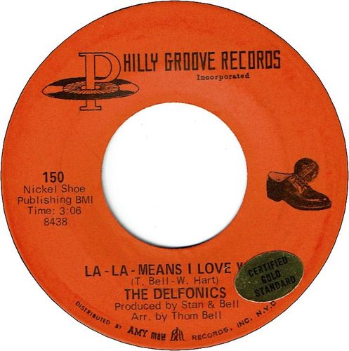 LA LA MEANS I LOVE YOU (VG+) / CAN’T GET OVER LOSING YOU (VG)