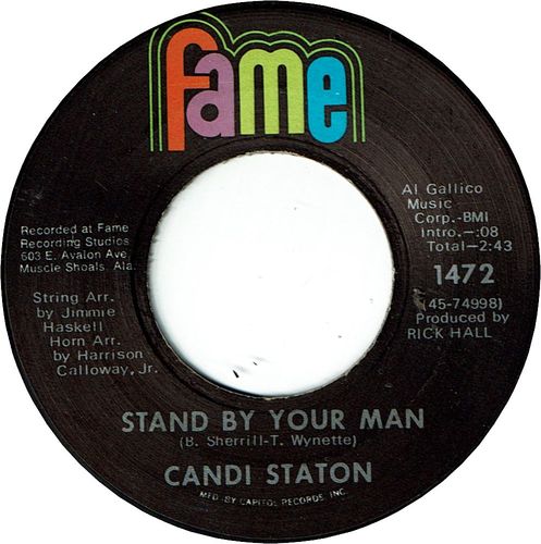 STAND BY YOUR MAN (VG+) / HOW CAN I PUT OUT THE FLAME