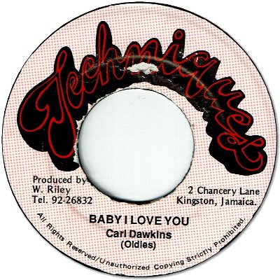 BABY I LOVE YOU (VG)