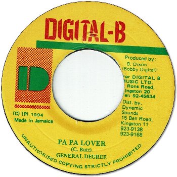 PAPA LOVER (VG+)