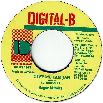 GIVE ME JAH JAH (VG+)