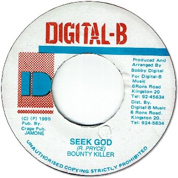 SEEK GOD (VG+)