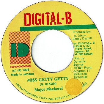 MISS GETTY GETTY (VG+/seal)