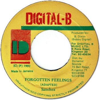 FORGOTTEN FEELINGS (VG+)