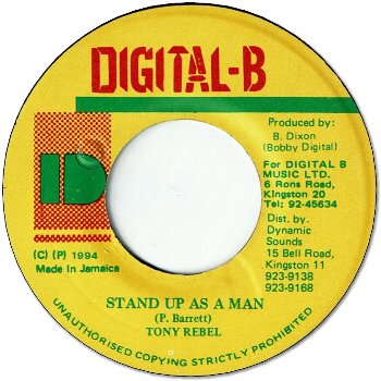 STAND UP AS A MAN (VG+)