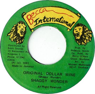 ORIGINAL DOLLAR WINE (VG+)
