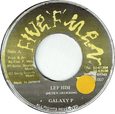 LEF HIM (VG+/sticker)