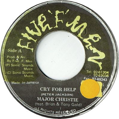 CRY FOR HELP (VG+/sticker)